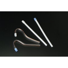 Plasdent FLEXJET™ SALIVA EJECTORS SOFT, White with White Tip (100pcs/bag, 10bag/box, 4box/case) 